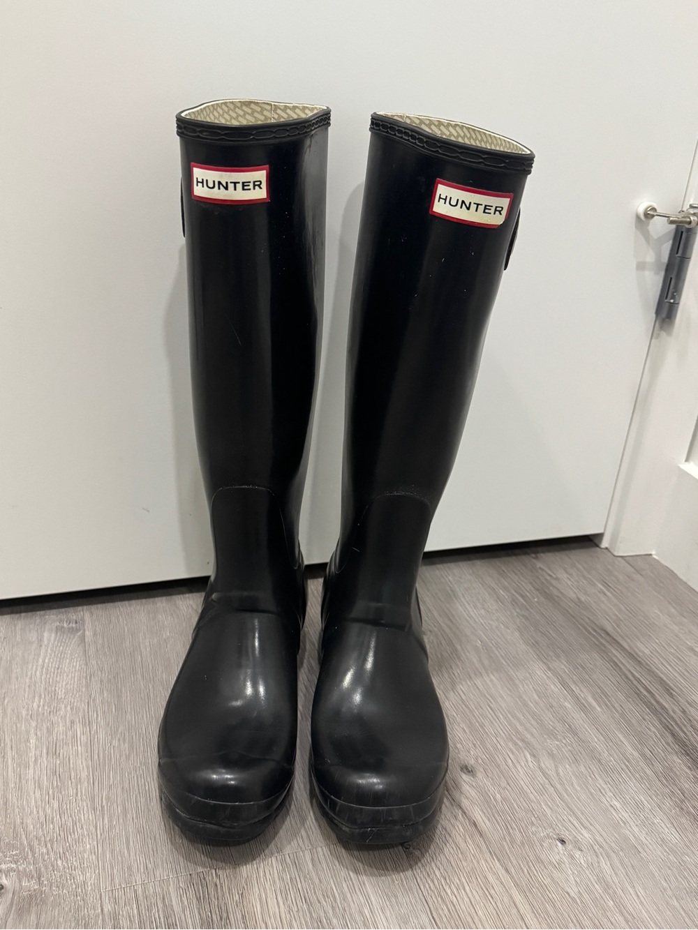 Hunter W Original Tall Boot in Black